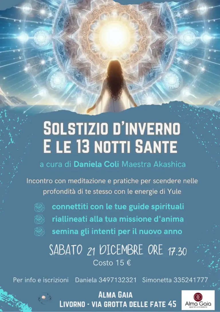 Solstizio d’inverno e le 13 notti Sante