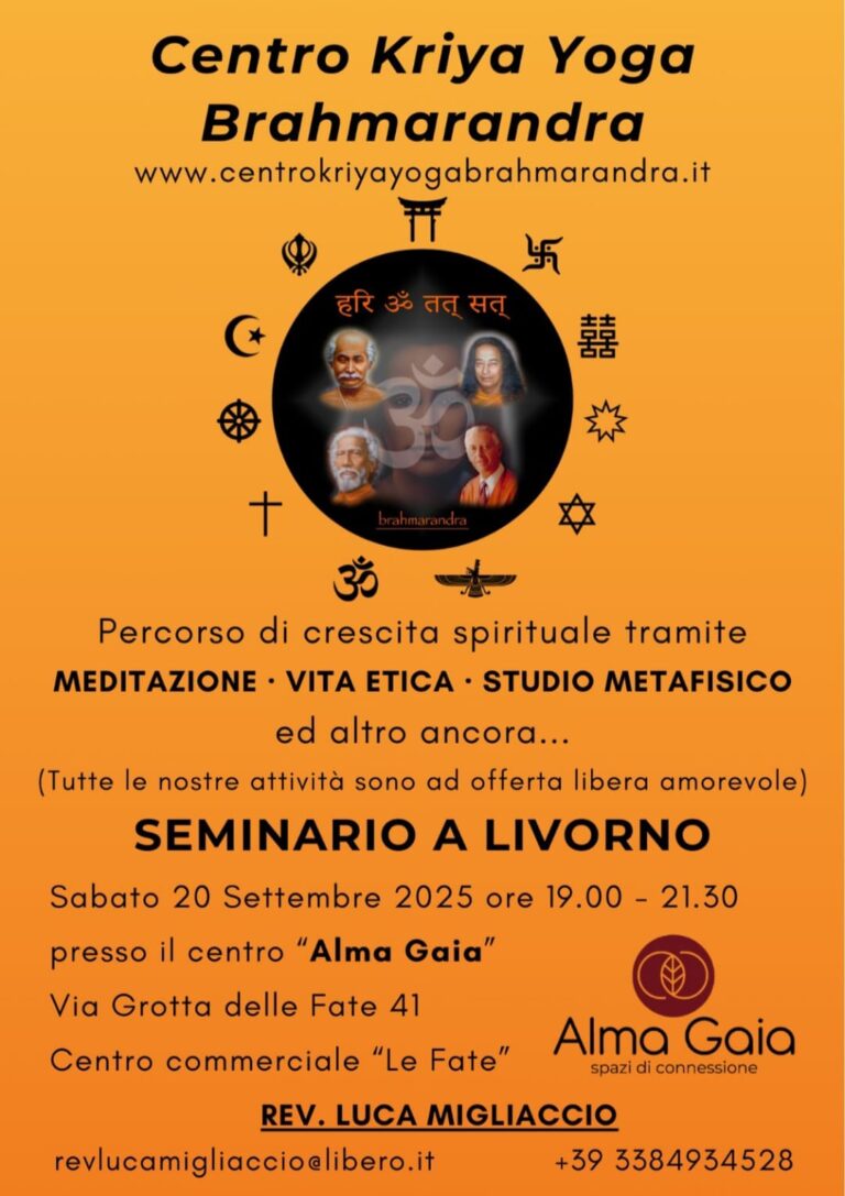 Seminario Kriya Yoga