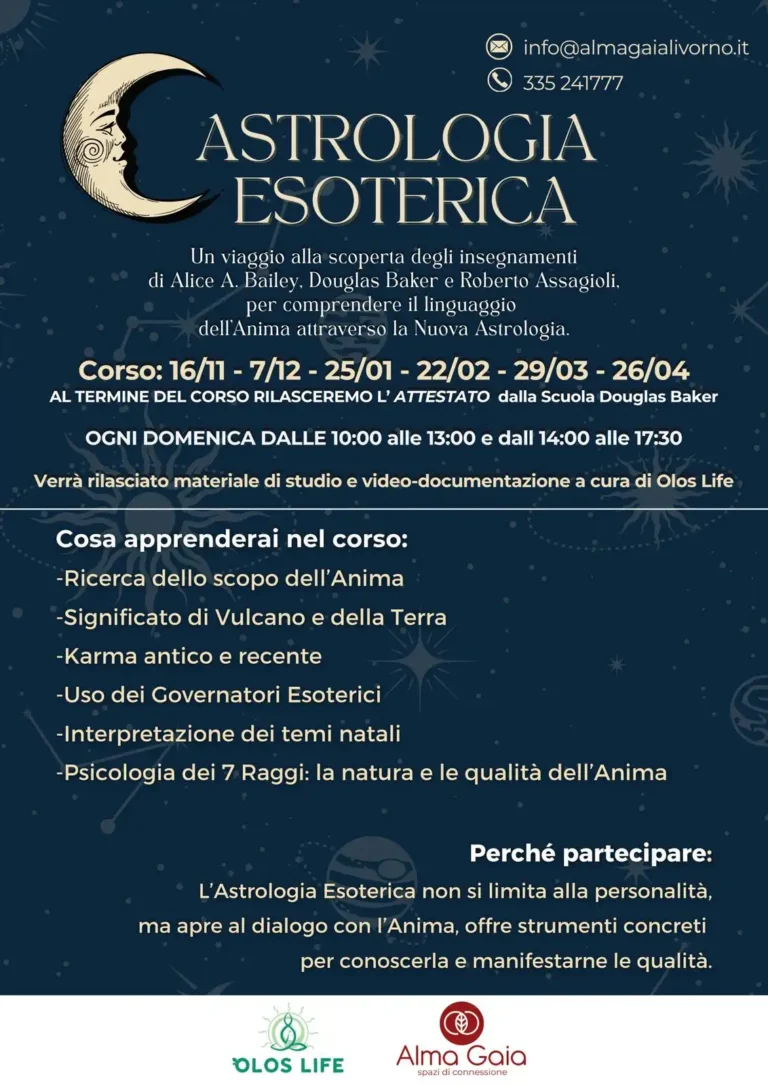Corso Astrologia Esoterica