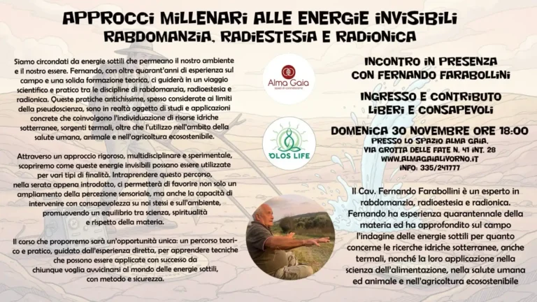 Approcci Millenari Alle Energie Invisibili